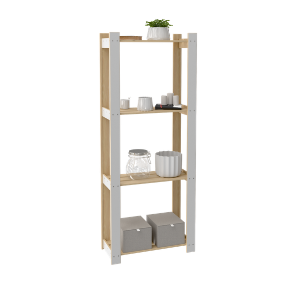 Изображение товара Этажерка Mio Tesoro Эко 635x278x1590 / 2.14.21.001.18 (белый)