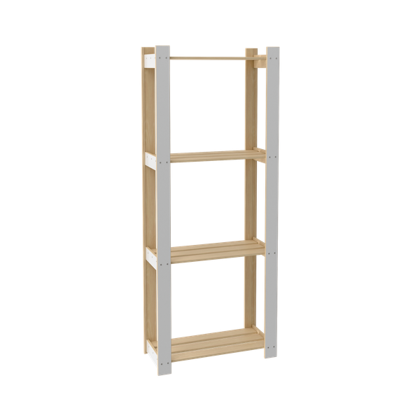 Изображение товара Этажерка Mio Tesoro Эко 635x278x1590 / 2.14.21.001.18 (белый)