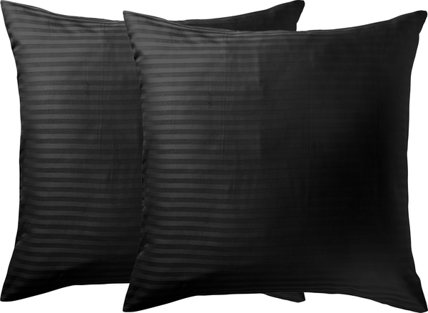 Изображение товара Комплект наволочек Verossa Stripe 70x70 01 70005 / 730618 (черный)