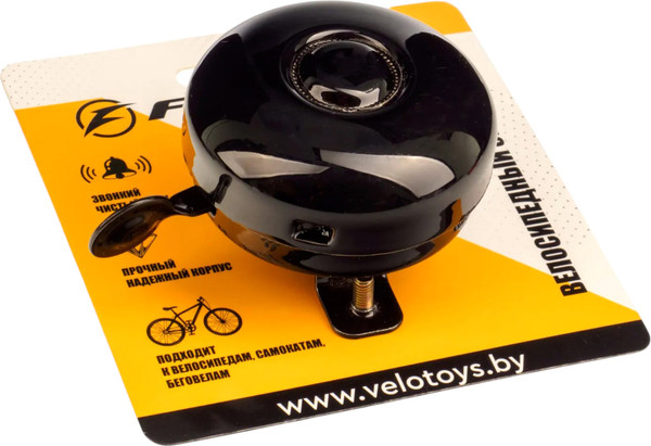 Изображение товара Звонок для велосипеда FAVORIT TD-0201BK