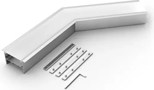 Изображение товара Угол профиля для светодиодной ленты Arlight SL-LINIA65-F-135 / 030123