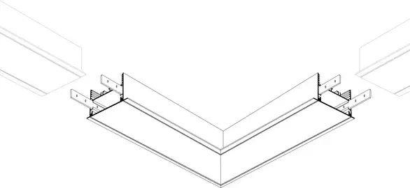 Изображение товара Угол профиля для светодиодной ленты Arlight SL-LINIA65-F / 030126