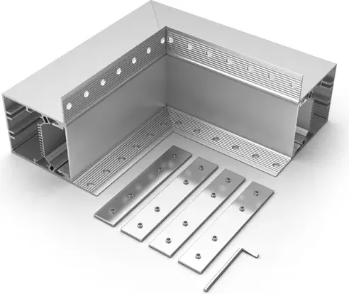 Изображение товара Угол профиля для светодиодной ленты Arlight SL-LINIA55-FANTOM-EDGE внутренний / 030136