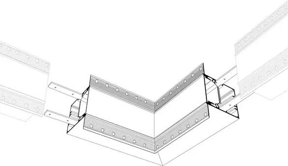 Изображение товара Угол профиля для светодиодной ленты Arlight SL-LINIA55-FANTOM внутренний / 030130