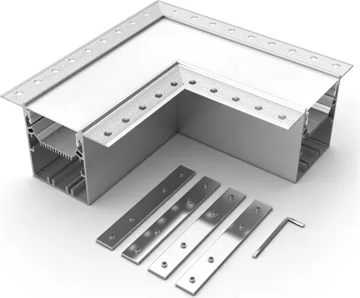 Изображение товара Угол профиля для светодиодной ленты Arlight SL-LINIA55-FANTOM / 030132