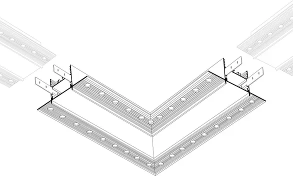Изображение товара Коннектор для профиля для светодиодной ленты Arlight SL-LINIA45-FANTOM / 030106