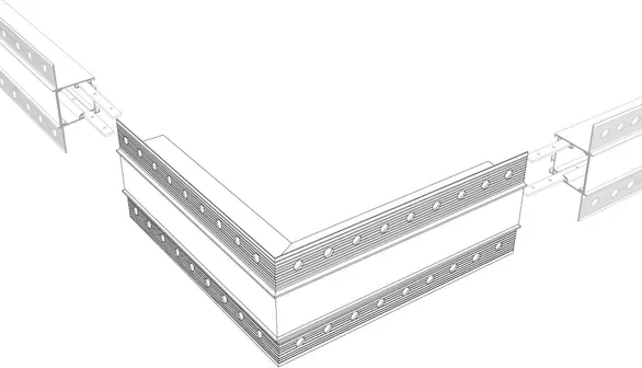 Изображение товара Коннектор для профиля для светодиодной ленты Arlight SL-LINIA32-FANTOM внешний / 030096