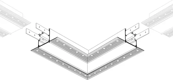 Изображение товара Коннектор для профиля для светодиодной ленты Arlight SL-LINIA32-FANTOM / 030097
