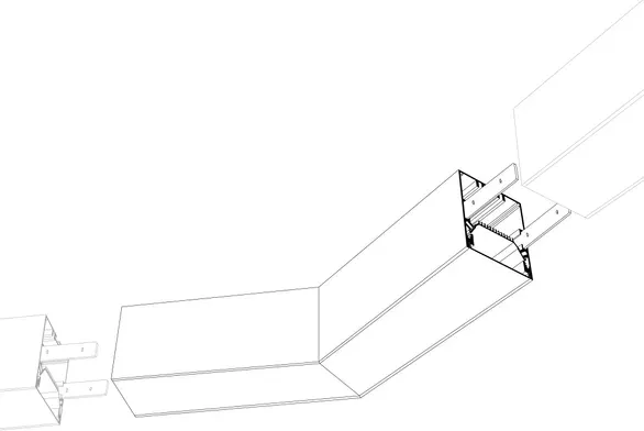 Изображение товара Коннектор для профиля для светодиодной ленты Arlight SL-LINE-6070-135 / 030138