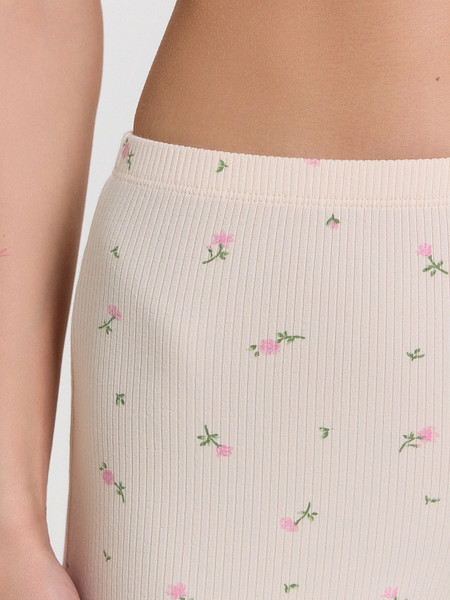 Изображение товара Комплект домашней одежды Mark Formelle 592336 (р.164/170-92-98, цветы на кремовом)