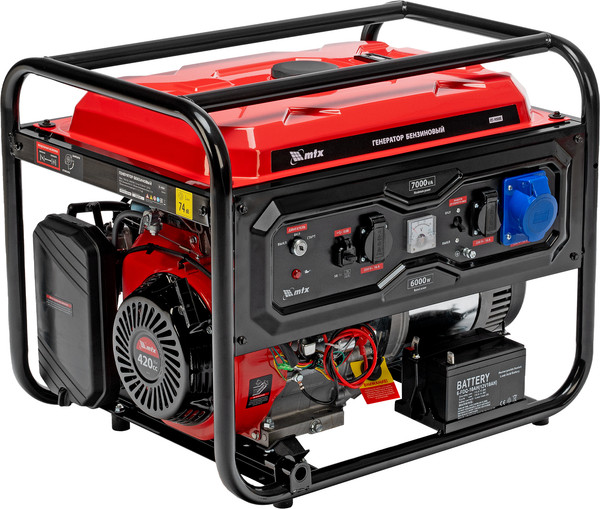 Изображение товара Бензиновый генератор MTX RS-9000E / 946165