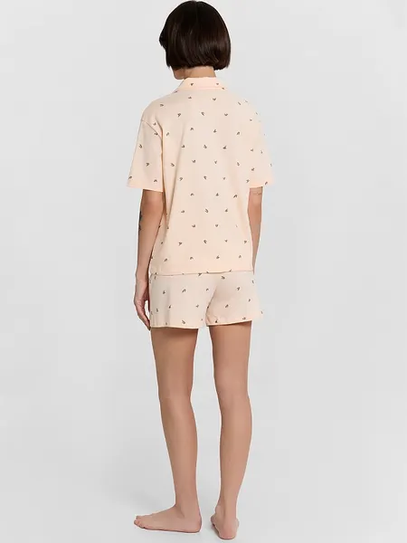Изображение товара Пижама Mark Formelle 592553 (р.164/170-88-94, цветочки на персиковом креме)