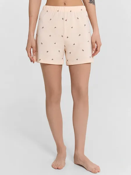 Изображение товара Пижама Mark Formelle 592553 (р.164/170-92-98, цветочки на персиковом креме)