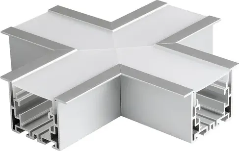 Изображение товара Коннектор для профиля для светодиодной ленты Arlight S2-LINIA55-F-X90 крестовой / 021276