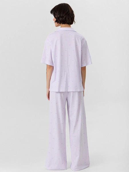 Изображение товара Пижама Mark Formelle 592554 (р.164/170-92-98, бантики на лиловой полоске)