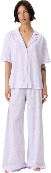 Изображение товара Пижама Mark Formelle 592554 (р.164/170-96-102, бантики на лиловой полоске)