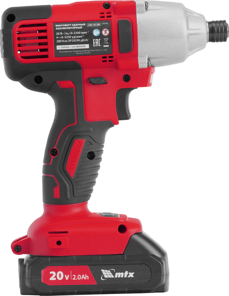 Изображение товара Аккумуляторный шуруповерт MTX CIDS-20-280 / 26580