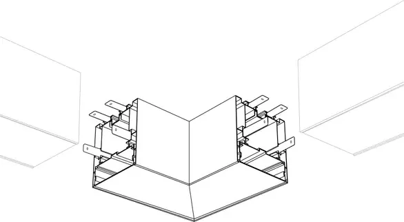 Изображение товара Коннектор для профиля для светодиодной ленты Arlight S2-LINE-7977-L90 прямой / 021261