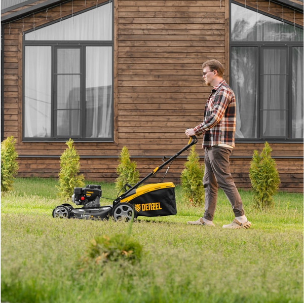 Изображение товара Газонокосилка бензиновая Denzel GLR-510SP-ZS / 58825
