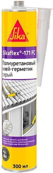 Изображение товара Клей-герметик Sika Sikaflex 171FC (300мл, серый)