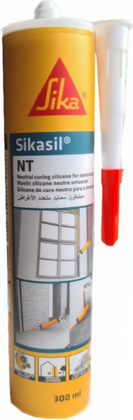 Изображение товара Герметик силиконовый Sika Sikasil NT (300мл, белый)