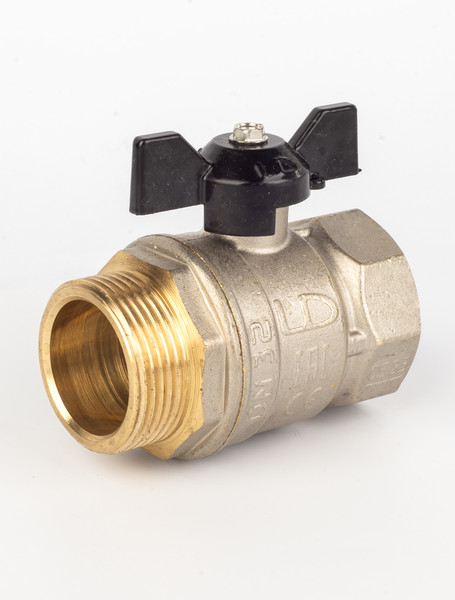 Изображение товара Шаровой кран LD PN 25 / LD.47.121.1.32.M02 (бабочка)