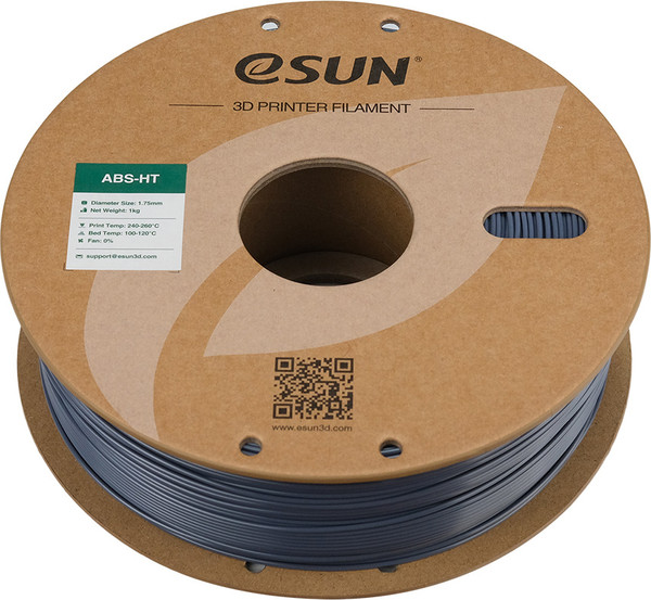 Изображение товара Пластик для 3D-печати eSUN ABS-HT / ABS-HT175H1TZ1 (1.75мм, 1кг, серый)