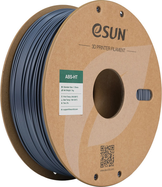 Изображение товара Пластик для 3D-печати eSUN ABS-HT / ABS-HT175H1TZ1 (1.75мм, 1кг, серый)