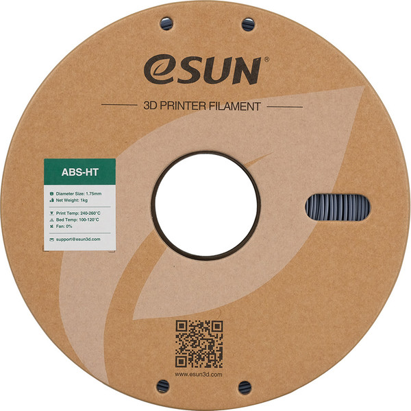 Изображение товара Пластик для 3D-печати eSUN ABS-HT / ABS-HT175H1TZ1 (1.75мм, 1кг, серый)