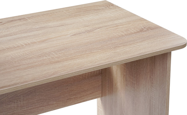 Изображение товара Стол-стеллаж Woodville КСТ-14.1Л / 285121 (левый, дуб сонома/белый)