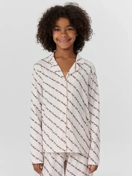 Изображение товара Пижама детская Mark Formelle 567754 (р.128-64, текст на зефире)