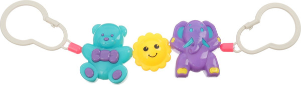 Изображение товара Подвеска на кроватку Крошка Я Растяжка Мишка, звезда, слоник / 3601760