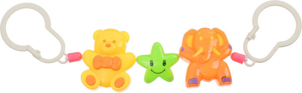 Изображение товара Подвеска на кроватку Крошка Я Растяжка Мишка, звезда, слоник / 3601760