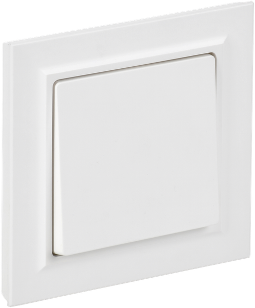 Изображение товара Выключатель IEK Brite BR-V10-0-10-K91-F (арктический белый)