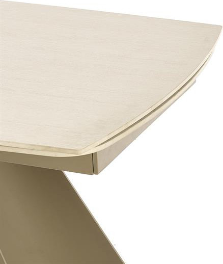 Изображение товара Обеденный стол Halmar Salix 180-260x90 (травертин/кашемир)