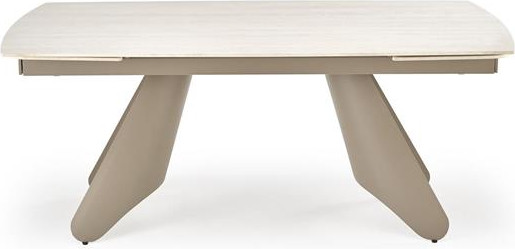 Изображение товара Обеденный стол Halmar Salix 180-260x90 (травертин/кашемир)