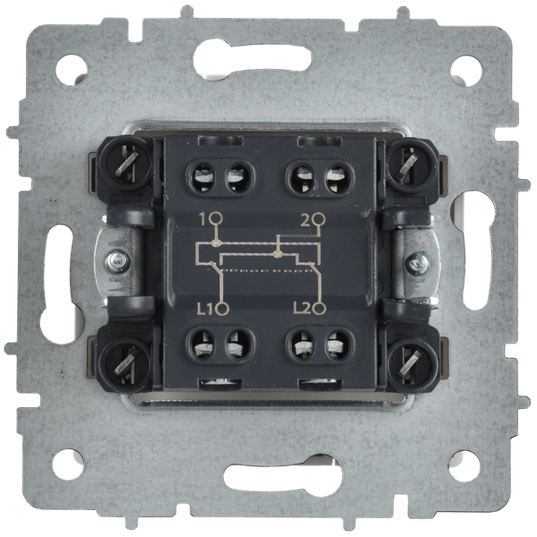 Изображение товара Выключатель IEK Brite BR-V13-0-10-K91 (арктический белый)