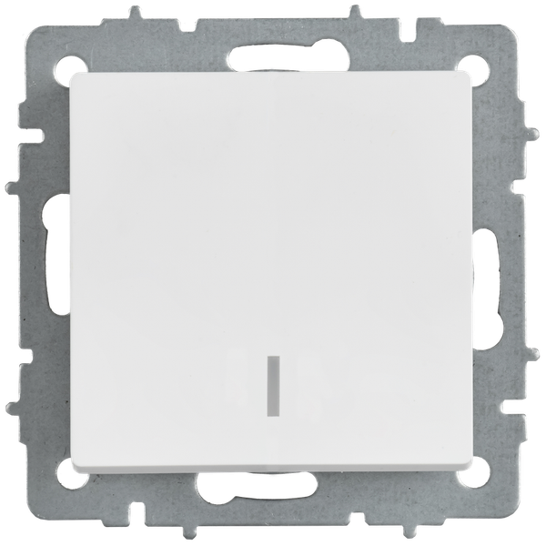 Изображение товара Выключатель IEK Brite BR-V10-1-10-K91 (арктический белый)