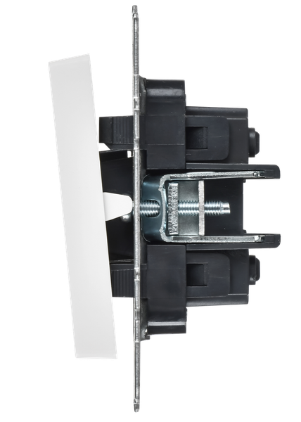 Изображение товара Выключатель IEK Brite BR-V23-0-10-K91 (арктический белый)