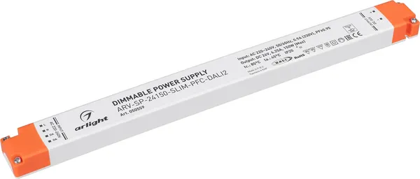 Блок питания для светильника Arlight ARV-SP-24150-SLIM-PFC-DALI2 / 050559 — фото 3