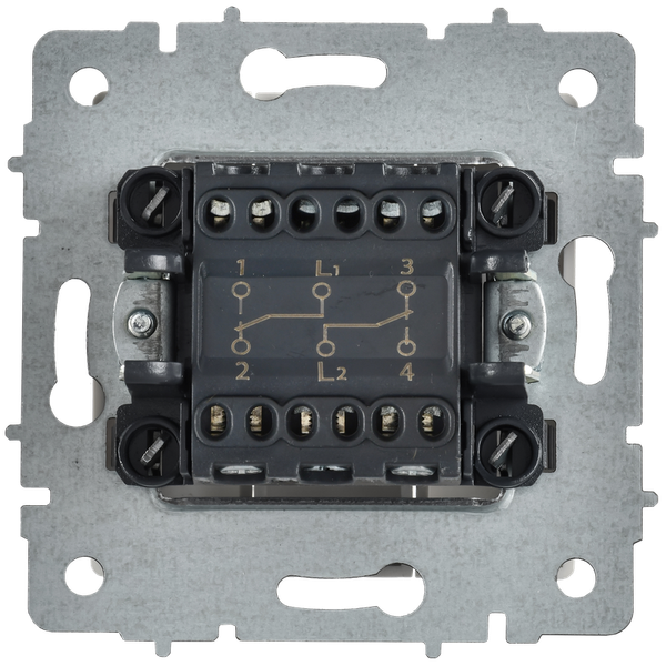 Изображение товара Выключатель IEK Brite BR-V22-0-10-K91 (арктический белый)