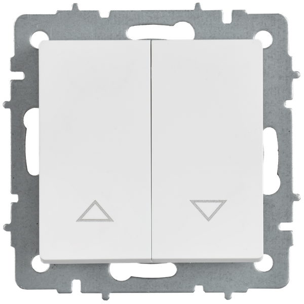 Изображение товара Выключатель IEK Brite BR-V15-0-10-K91 (арктический белый)