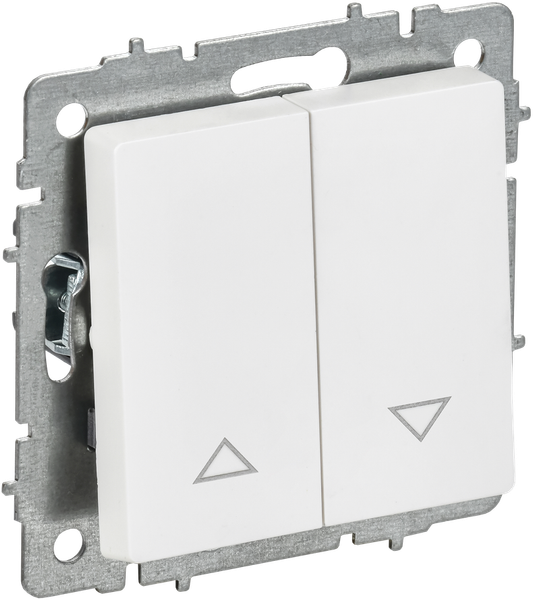 Изображение товара Выключатель IEK Brite BR-V15-0-10-K91 (арктический белый)