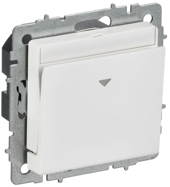 Изображение товара Выключатель IEK Brite BR-V11-0-10-K91 (арктический белый)