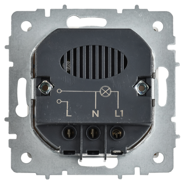 Изображение товара Выключатель IEK Brite BR-V11-0-10-K91 (арктический белый)