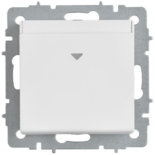 Изображение товара Выключатель IEK Brite BR-V11-0-10-K91 (арктический белый)