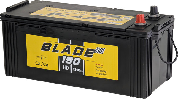 Изображение товара Автомобильный аккумулятор BLADE Евро L+ 1300A / 6CN-190 VL (3) (190 А/ч)