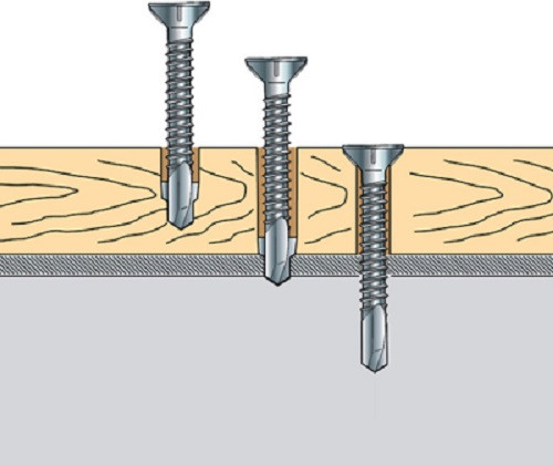 Изображение товара Саморез MFIX С крыльчаткой 4.8x50 оцинкованный (200шт)