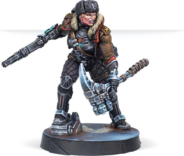 Изображение товара Фигурка для настольной игры Corvus Belli Infinity: NA2 N4-Varangian Guard Submachine Gun / 280760-0909