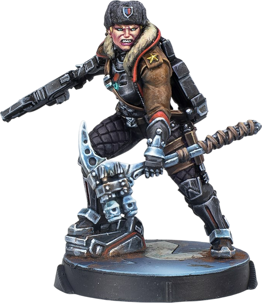 Изображение товара Фигурка для настольной игры Corvus Belli Infinity: NA2 N4-Varangian Guard Submachine Gun / 280760-0909